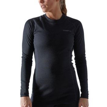 Craft Core Warm Baselayer Set Women Svart polyester Medium Dam