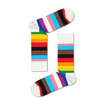 Happy socks Strumpor 2P Pride Stripe Sock Vit Mönstrad bomull Strl 36/...