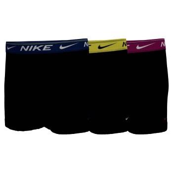 Nike Kalsonger 6P Ultra Comfort Boxer Brief Svart/Gul Small Herr