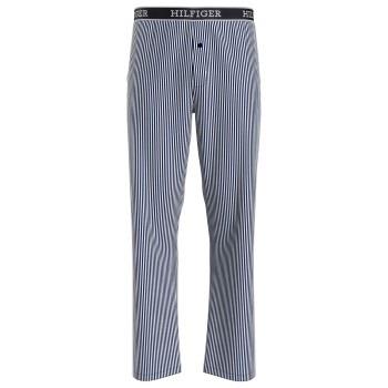 Tommy Hilfiger Woven Lounge Pants Blå/Vit bomull Medium Herr