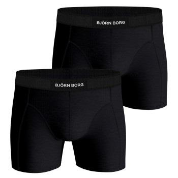 Bjorn Borg Premium Cotton Stretch Boxer 1298 Kalsonger 2P Svart bomull...