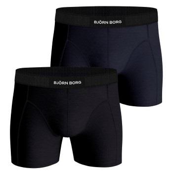 Bjorn Borg Premium Cotton Stretch Boxer 1298 Kalsonger 2P Svart/Blå bo...