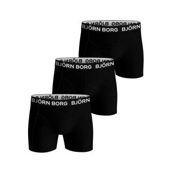 Björn Borg Kalsonger 3P Cotton Stretch Boxer 1721 Svart bomull Medium ...