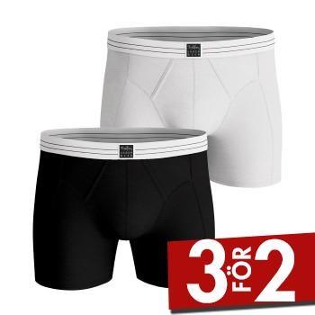 Björn Borg Kalsonger 2P Premium Cotton Stretch Original Boxer Svart/Vi...