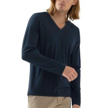 Mey Dry Cotton Colour Long Sleeves Mörkblå Small Herr