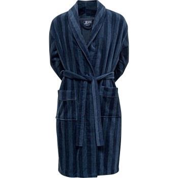 JBS Velour Bath Robe Mörkblå bomull XX-Large Herr