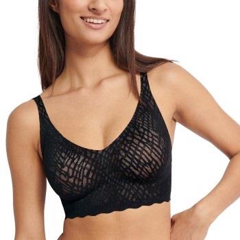 Sloggi BH ZERO Feel Bliss Bralette Svart Medium Dam