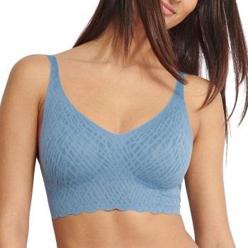 Sloggi BH ZERO Feel Bliss Bralette Ljusblå Small Dam