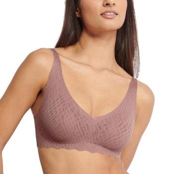 Sloggi BH ZERO Feel Bliss Soft Bra Brun Large Dam