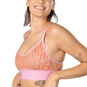 Kari Traa BH Var Sports Bra Rosa polyester Large Dam