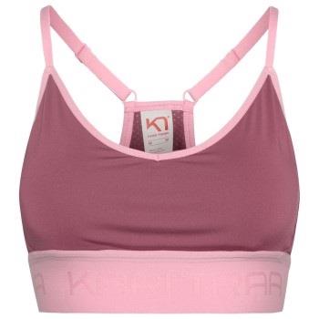 Kari Traa BH Var Sports Bra Plommon polyester Small Dam