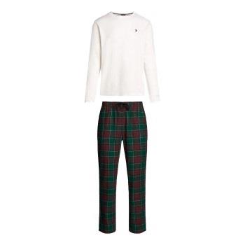 Tommy Hilfiger Long Sleeve Waffle Flannel PJ Set Flerfärgad Medium Her...