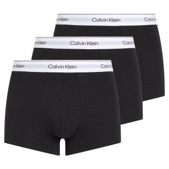 Calvin Klein Kalsonger 3P Modern Cotton Stretch Trunk Svart/Vit bomull...