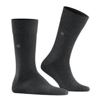 Burlington Strumpor Leeds Wool Sock Mörkgrå Strl 40/46 Herr