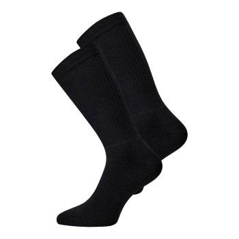 Resteröds Strumpor 2P Tennis Socks Svart Strl 40/45 Herr