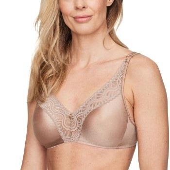 Swegmark BH Glitter Soft Bra Ljusbrun B 90-95 Dam