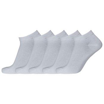 Dovre Strumpor 5P Sneaker Footie Vit Strl 40/45 Herr