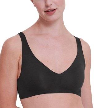 Sloggi BH Zero Feel 2 0 Soft Bra Svart Large Dam