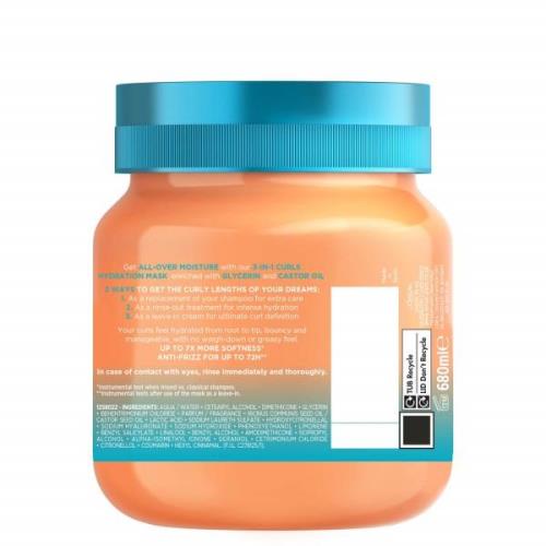 L'Oréal Paris Elvive Dream Lengths 3-in-1 Curls Hydration Mask 200ml