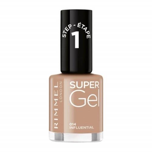 Rimmel Super Gel Nail Polish 12ml (Various Shades) - Influential