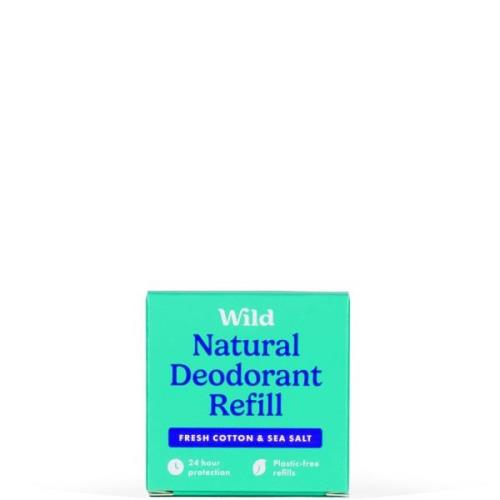 Wild Fresh Cotton and Sea Salt Deodorant Refill 40g