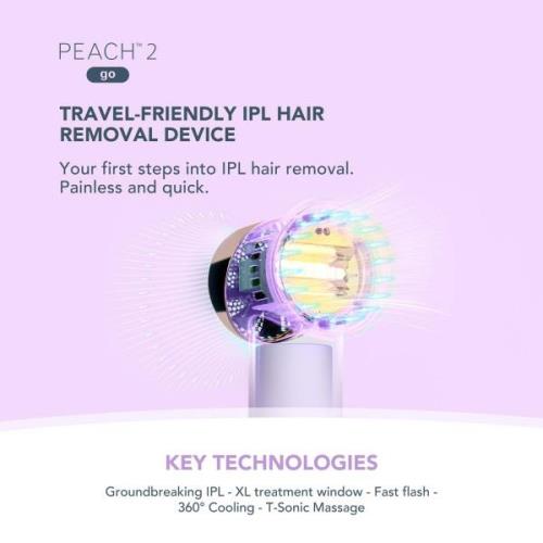 FOREO PEACH 2 Go Device - Lavender