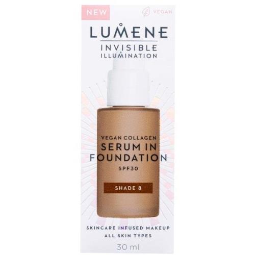 Lumene Invisible Illumination SPF30 Vegan Collagen Serum in Foundation...