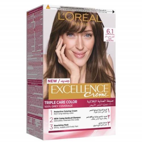 L'Oreal Paris Excellence Crème Permanent Hair Colour (Various Colours)...