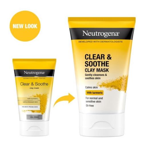 Neutrogena Clear and Soothe Clay Mask 50ml