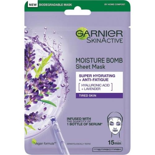 Garnier Skin Active Moisture Bomb Tissue Mask Lavender - 28 g