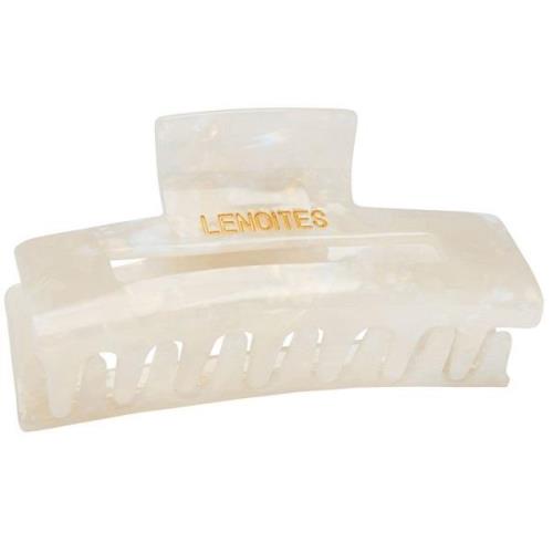 Lenoites Premium Eco-Friendly Hair Claw Pearly White - pcs 1