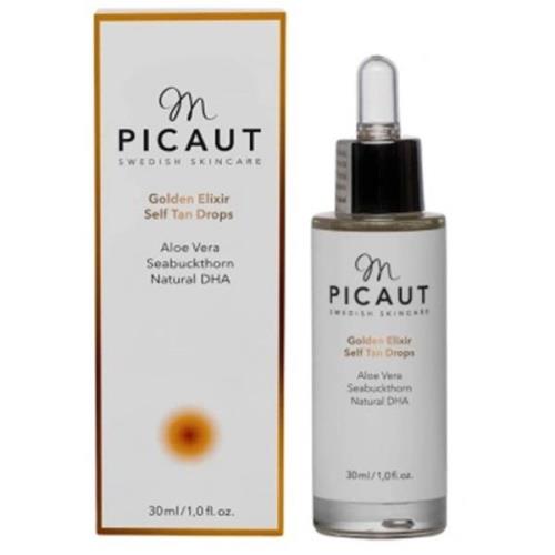 M Picaut Swedish Skincare Golden Elixir Self Tan Drops 30 ml