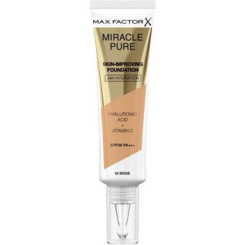 Max Factor Miracle Pure Foundation 55 Beige - 30 ml