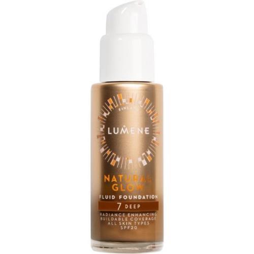 Lumene Natural Glow Fluid Foundation SPF20 7 Deep - 30 ml