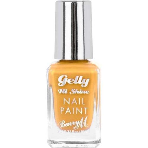 Barry M Gelly Hi Shine Nail Paint Sunflower - 10 ml