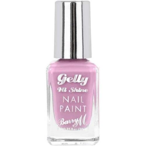 Barry M Gelly Hi Shine Nail Paint Peony - 10 ml