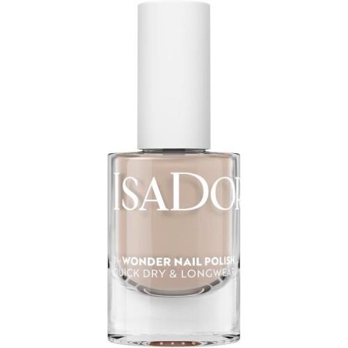 IsaDora The Wonder Nail Polish Quick dry & Longwear  Oat Milk - 5 ml