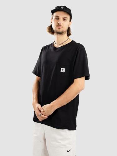 Element Basic Pocket Label T-Shirt flint black