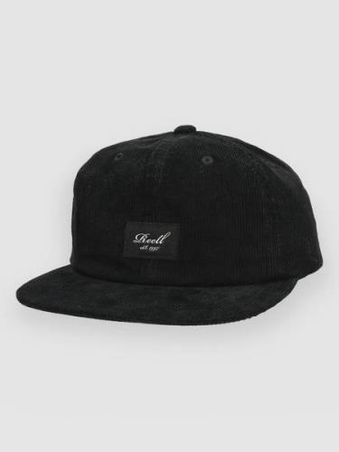 REELL Flat 6-Panel Keps black cord