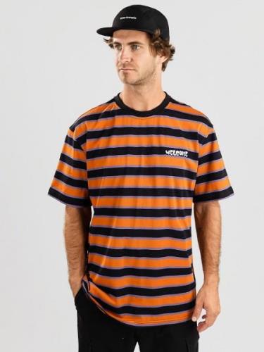 Welcome Cooper Striped T-Shirt umber