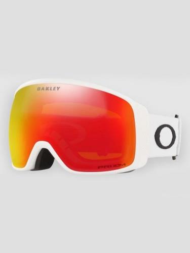 Oakley Flight Tracker XL Matte White Goggle prizm snow torch