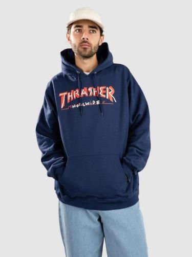 Thrasher Trademark Hoodie navy