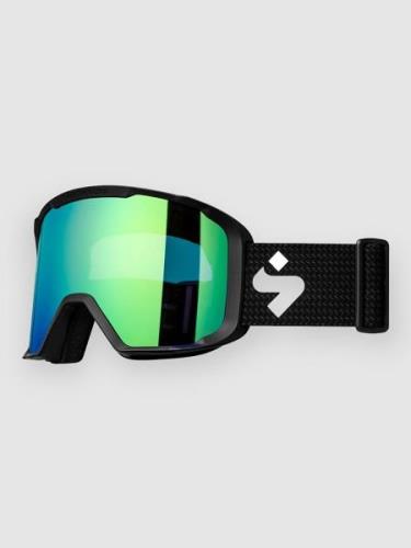 Sweet Protection Durden Rig Reflect Matte Black Goggle rig emerald