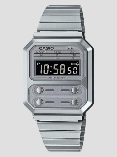 Casio A100WE-7BEF Klocka silber