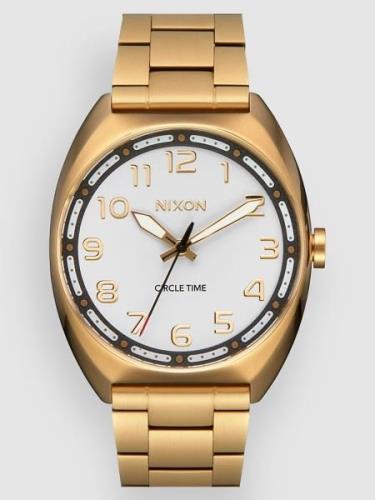 Nixon Mullet Stainless Steel Klocka light gold/white