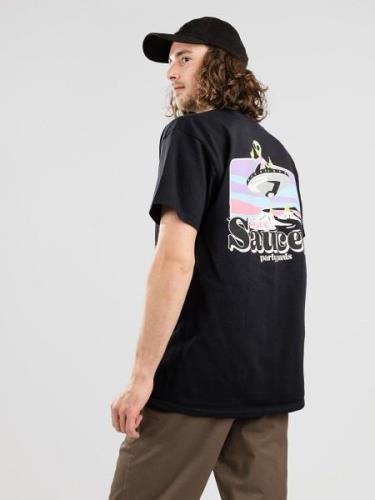 Party Pants Flying Saucey T-Shirt black