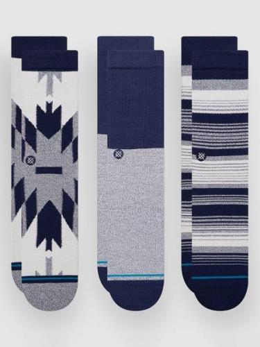 Stance Tacoma 3 Pack Strumpor navy