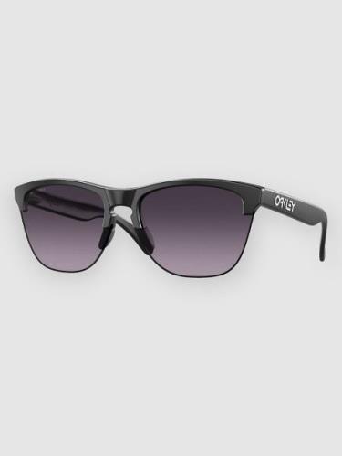 Oakley Frogskins Lite Matte Black Solglasögon prizm grey gradient