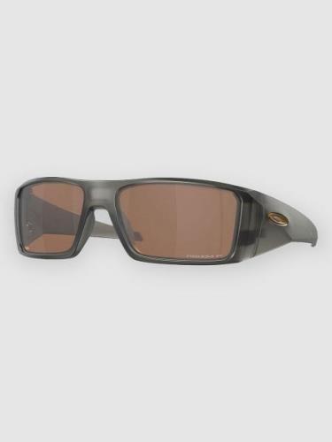 Oakley Heliostat Matte Grey Smoke Solglasögon prizm tungsten polarized