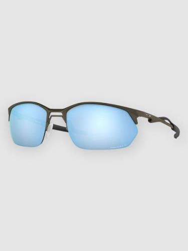 Oakley Wire Tap 2.0 Satin Lead Solglasögon prizm deep water polar